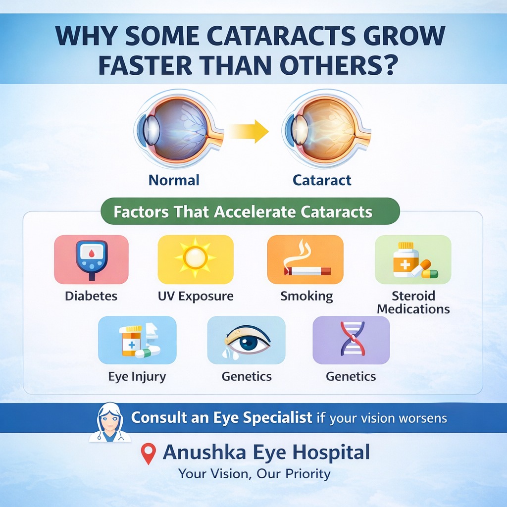 Why Some Cataracts Grow Faster Than Others